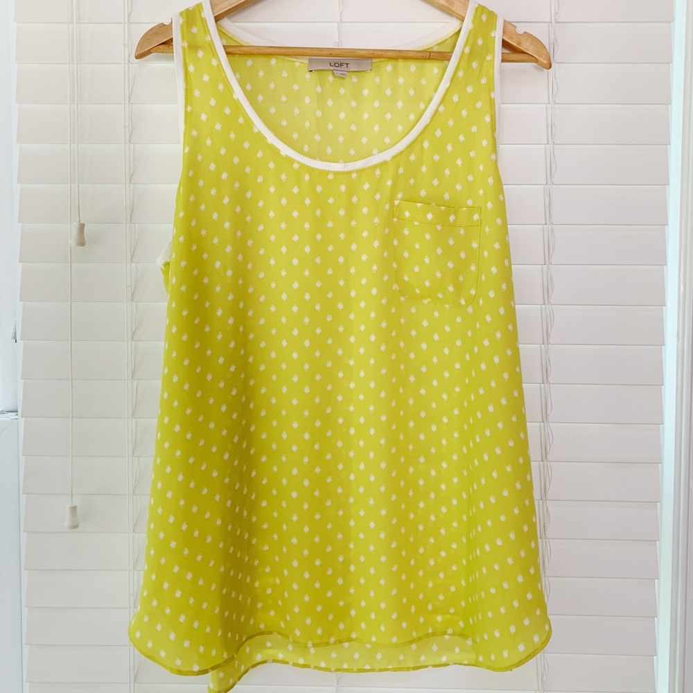 LOFT Tank blouse